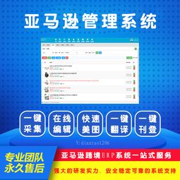 亚马逊无货源ERP系统 定制开发、独立部署与品牌化服务